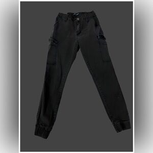 Black joggers